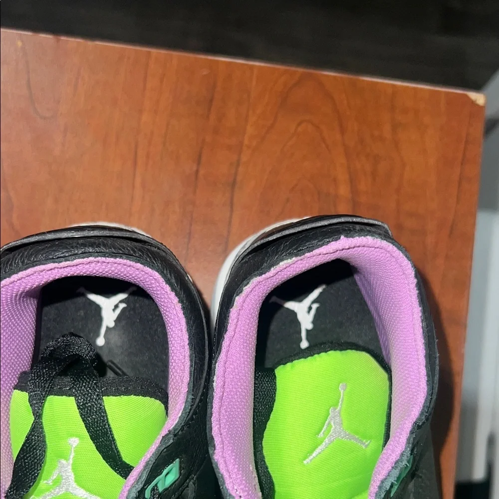 Nike Air Jordan 3 Retro SE GS Electric Green Sneaker size 5.5y-7w dnds NOBOX - Picture 6 of 8